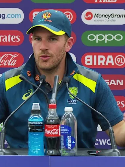 15 June  - Oval - Australia Captain Aaron Finch post-match press conference