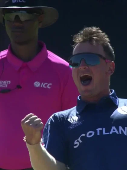 Dhananjaya de Silva - Wicket - Sri Lanka vs Scotland