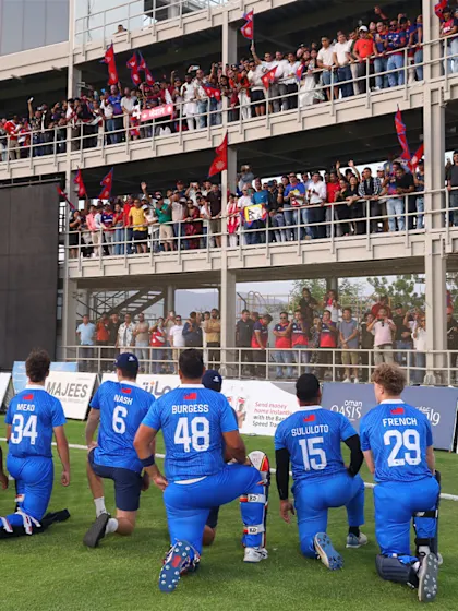 Samoa's touching tribute to Nepal fans at Men's T20 World Cup Asia & EAP Qualifier