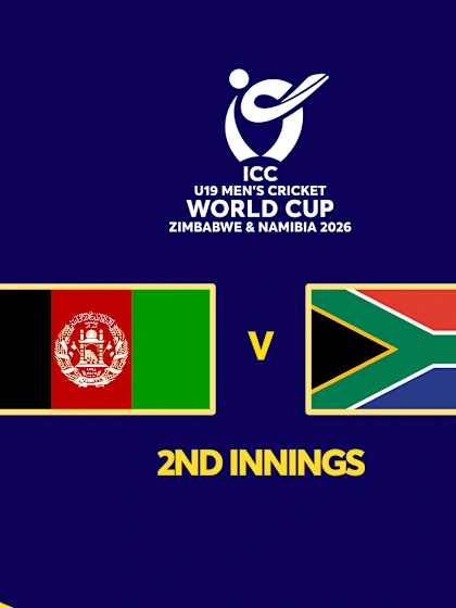 U19: Afghanistan v South Africa (2nd Innings)
