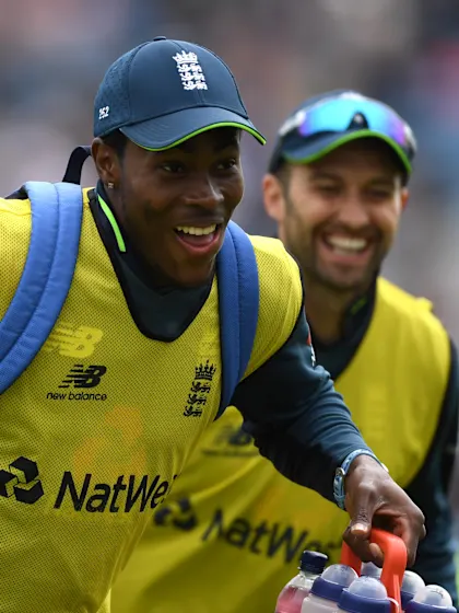 Jofra Archer makes much-heralded entry into England's World Cup squad