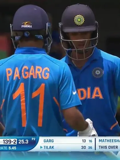 ICC U19 CWC: IND v SL – Highlights of the India innings
