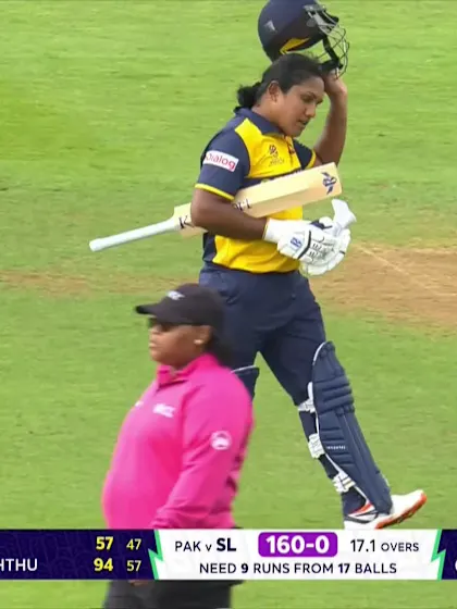 Chamari Athapaththu - Wicket - Sri Lanka vs Pakistan