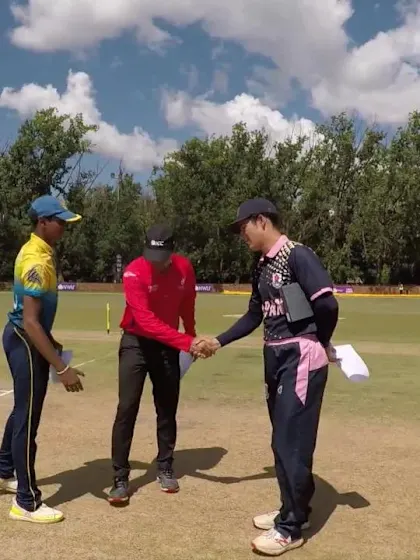 ICC U19 CWC: SL v JPN – Sri Lanka win the toss and opt to bowl first