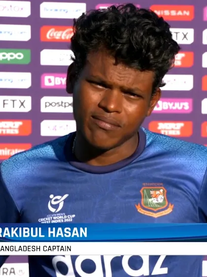 Rakibul Hasan post-match interview | SA v BAN | ICC U19 Men’s CWC 2022