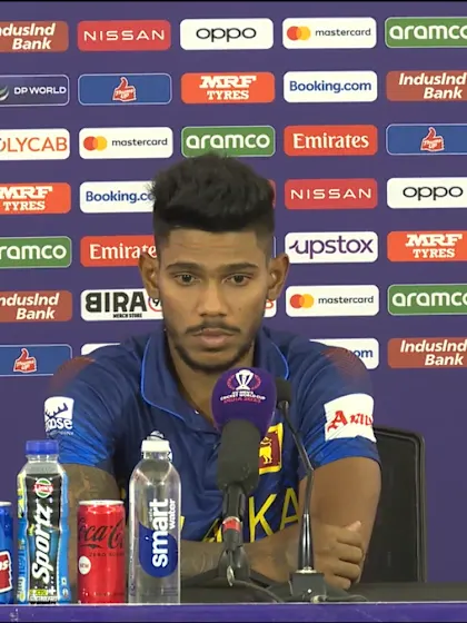 Pathum Nissanka (Sri Lanka player) post-match Press Conference - 16th October 2023