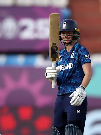 Jones brings up fifty in style | CWC25