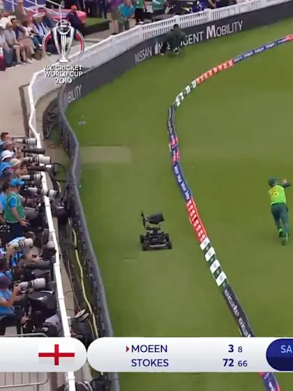 Logo of CWC19: Eng v SA – Du Plessis takes a blinder to dismiss Ali