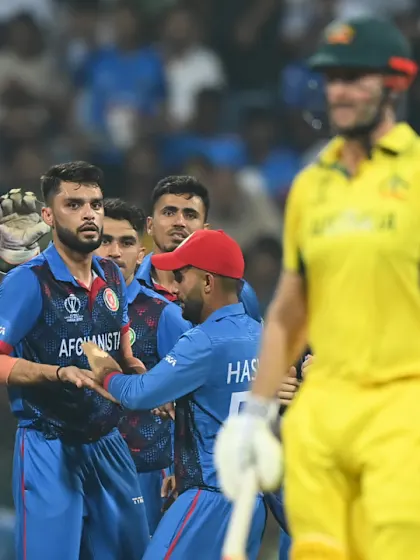 Four, six and out! Naveen accounts for Marsh | CWC23