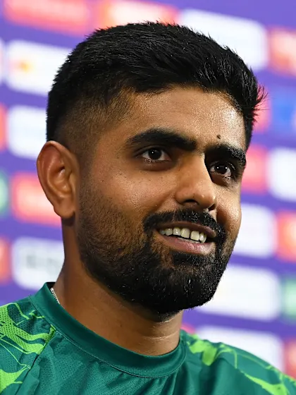 13 October - Ahmedabad - Pakistan Captain Babar Azam pre-match press conference