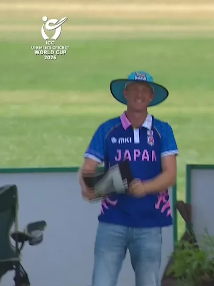 Gabriel Hara-Hinze with a Four vs. Ireland