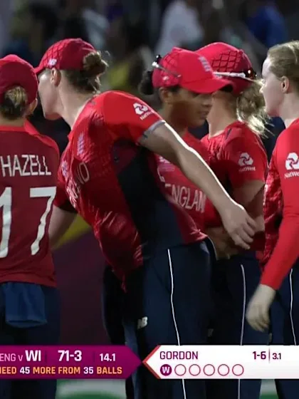 WI v ENG: Dottin departs after big-hitting 46