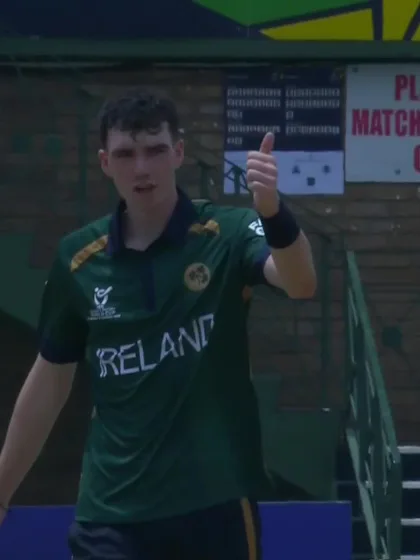 Azizullah Miakhil - Wicket - Afghanistan vs Ireland