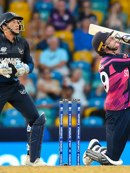 Leask launches Trumpelmann into the stands for 101m six | T20WC 2024