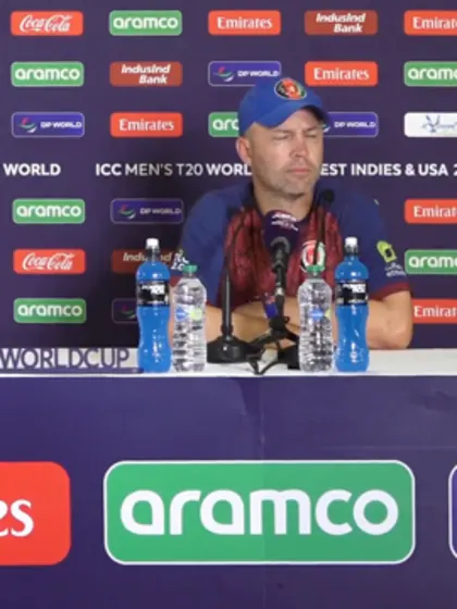 Jonathan Trott (Afghanistan Coach) pre-match Press Conference - 23rd June 2024
