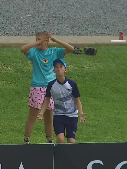 R Wilson with a Six vs. Sri Lanka