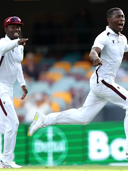 West Indies stun Australia in grandstand Brisbane finish