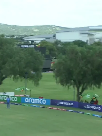 Faisal Khan with a Six vs. Tanzania