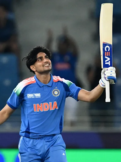 Logo of Shubman Gill hits super century | BAN v IND | Champions Trophy 2025