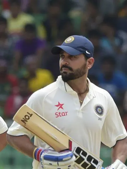 Vijay, Rahane dominate on rainy day