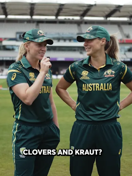 Friendly banter from Kim Garth and Ellyse Perry | Women's T20WC 2026