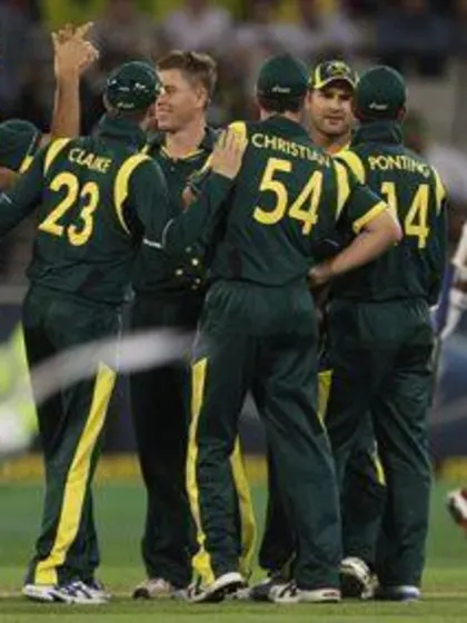 Australia crush India in opening match
