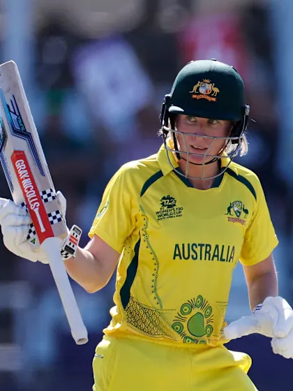 Logo of Beth Mooney brings up fifty with fine shot | Women's T20WC 2023