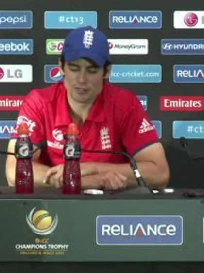M13 : Alistair Cook Press Conference Part 1