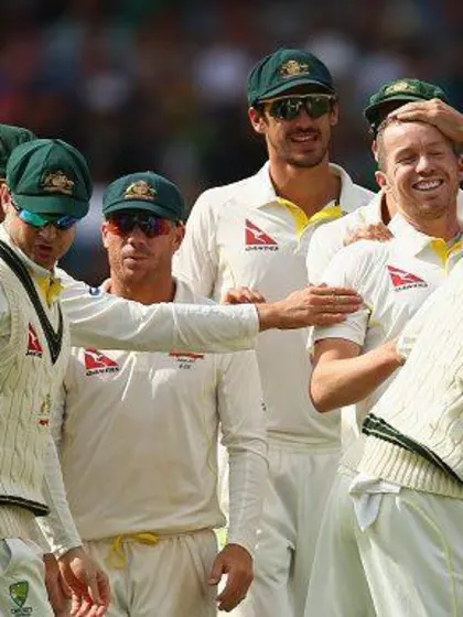 Australia sends Clarke and Rogers off with innings victory