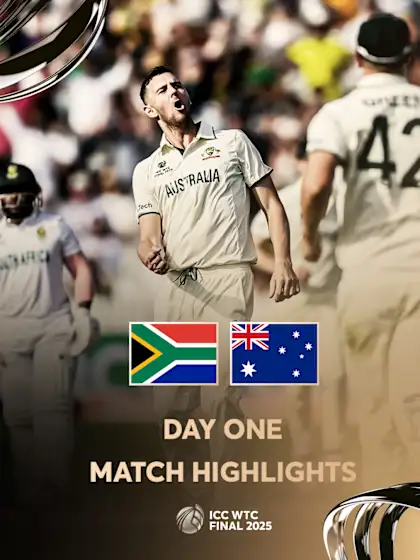 Logo of Aussie pacers hit back after Rabada shines with the ball | Day 1 Highlights | WTC25 Final