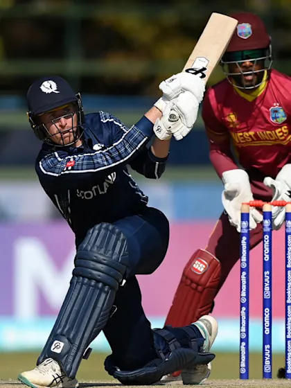Logo of 'Future star' Brandon McMullen and Safyaan Sharif on Scotland's surging form | CWC23 Qualifier