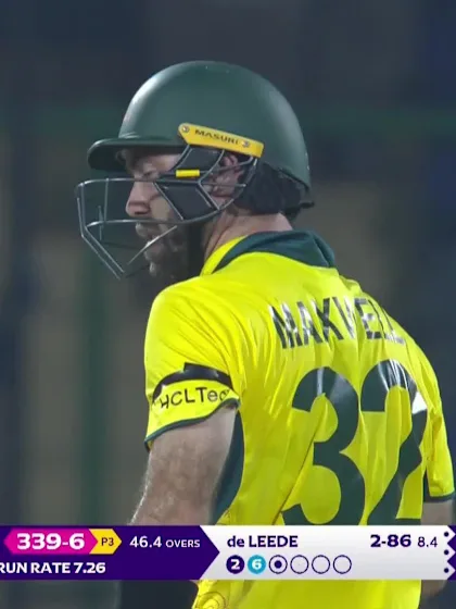 Glenn Maxwell - Six - Australia vs Netherlands