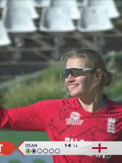 Logo of Sidra Amin - Wicket - England vs Pakistan