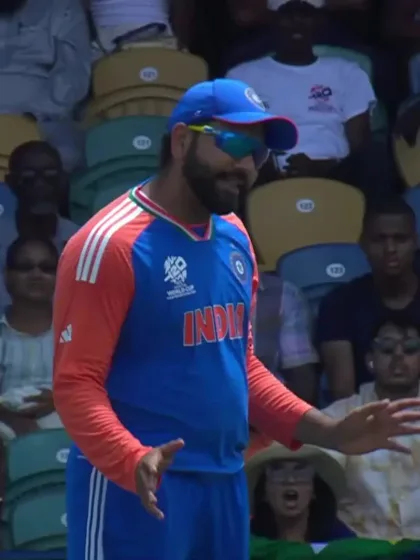 Logo of Gulbadin Naib - Wicket - Afghanistan vs India