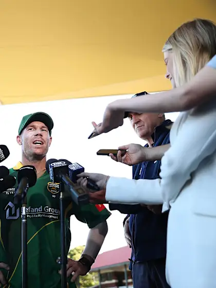 ‘Making sure that I am the best person I can be’ – David Warner