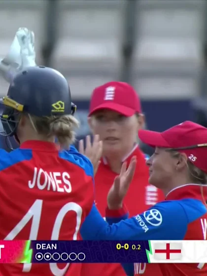 Alana Dalzell - Wicket - England vs Ireland