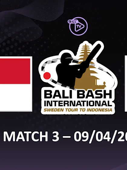 3rd T20I: Indonesia v Sweden