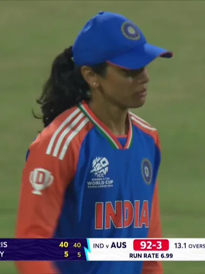 Logo of Grace Harris - Wicket - India vs Australia