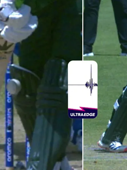 Logo of Usman Khan - Wicket - India vs Pakistan