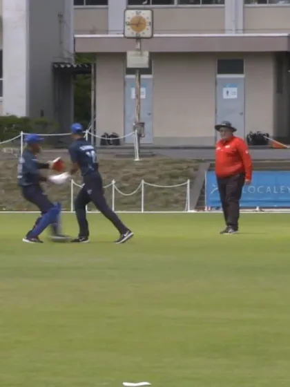 ICC U19 CWC EAP Qualifier: Samoa v Fiji, John Niutua's double-wicket over
