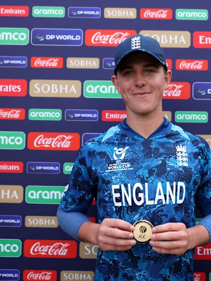 Ben Mayes creates history for England at U19 World Cup