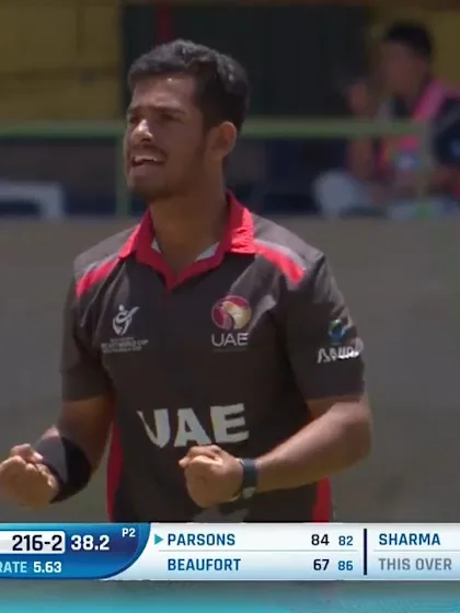 ICC U19 CWC: SA v UAE – Highlights of Sanchit Sharma's 3/57
