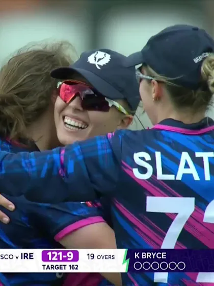 Aimee Maguire - Wicket - Scotland vs Ireland