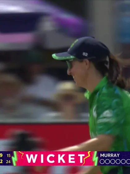 Hayley Matthews - Wicket - West Indies vs Ireland