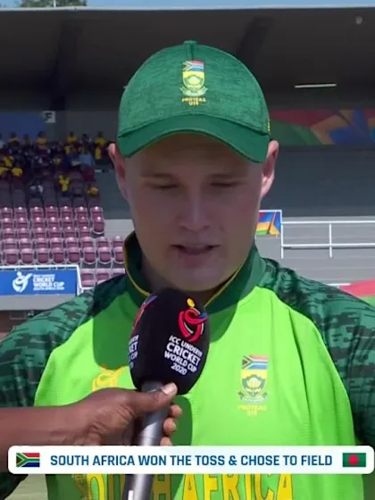 ICC U19 CWC: SA v BAN – South Africa opt to bowl against Bangladesh