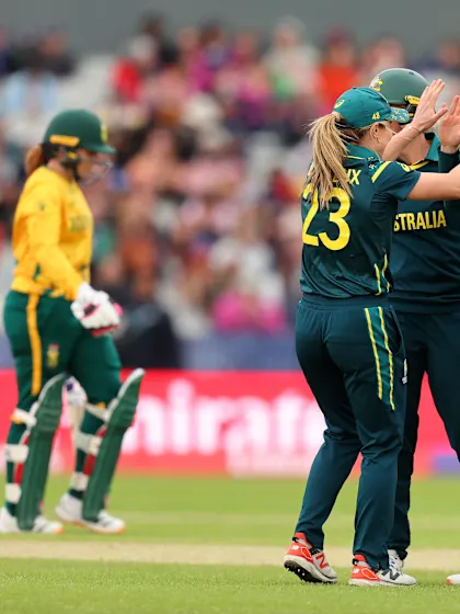 Litchfield hailed as Aussies claim crucial T20 World Cup win