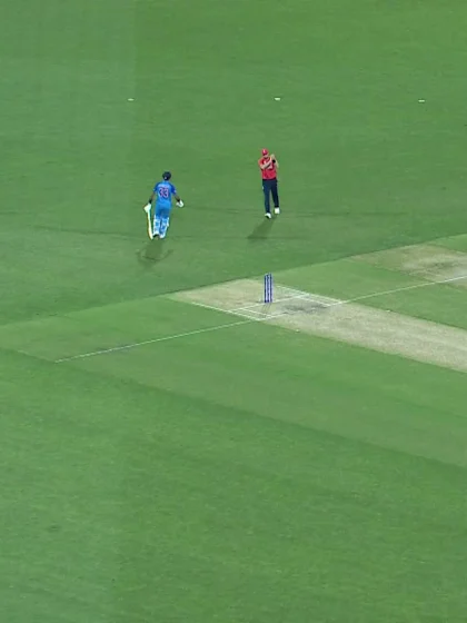 Logo of Wicket - Rishabh Pant - India v England ICC T20WC 2022