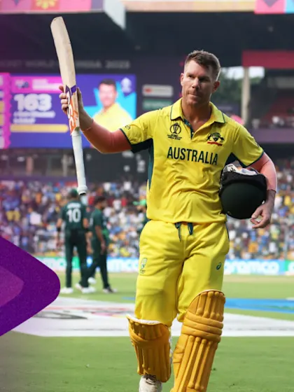 Warner's majestic 163 sets up massive Australia win | POTM Highlights | CWC23
