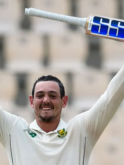 Logo of Brutal de Kock stars on dominant day for South Africa