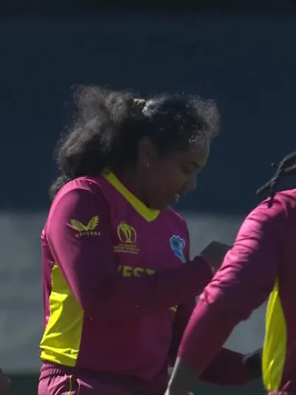 WICKET: Ahmed caught behind for a duck